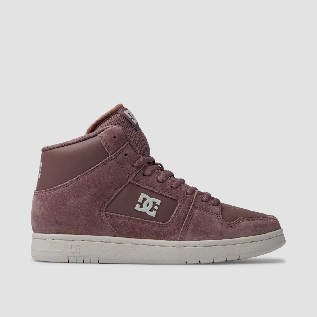 DC Manteca 4 High Top Shoes - Mauve Wine - Womens