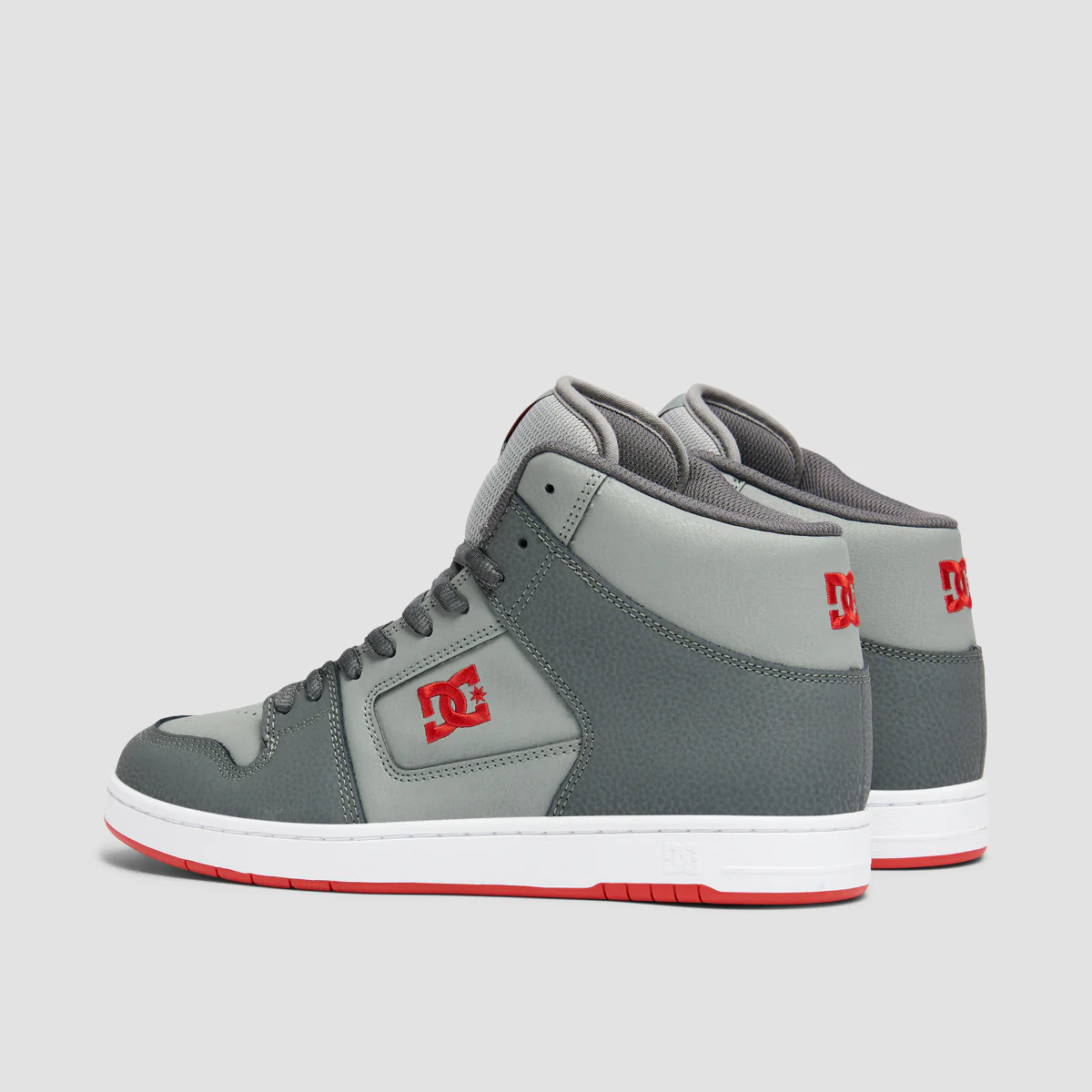 DC Manteca 4 High Top Shoes - White/Grey/Orange - Image 3