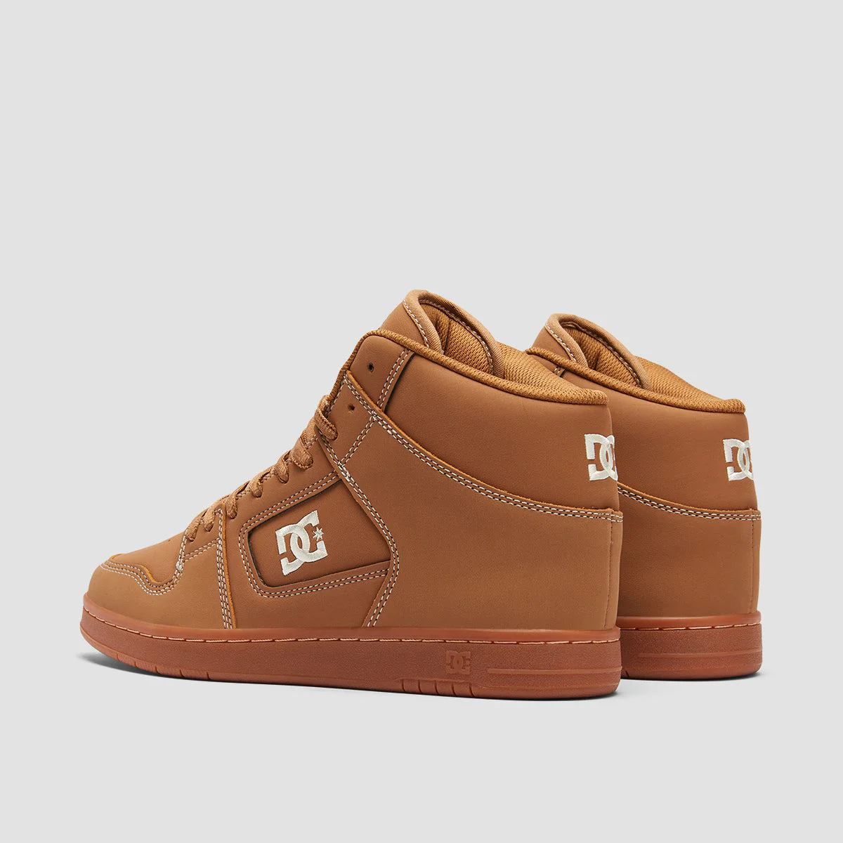 DC Manteca 4 LX High Top Shoes - Brown/Brown/White - Image 3