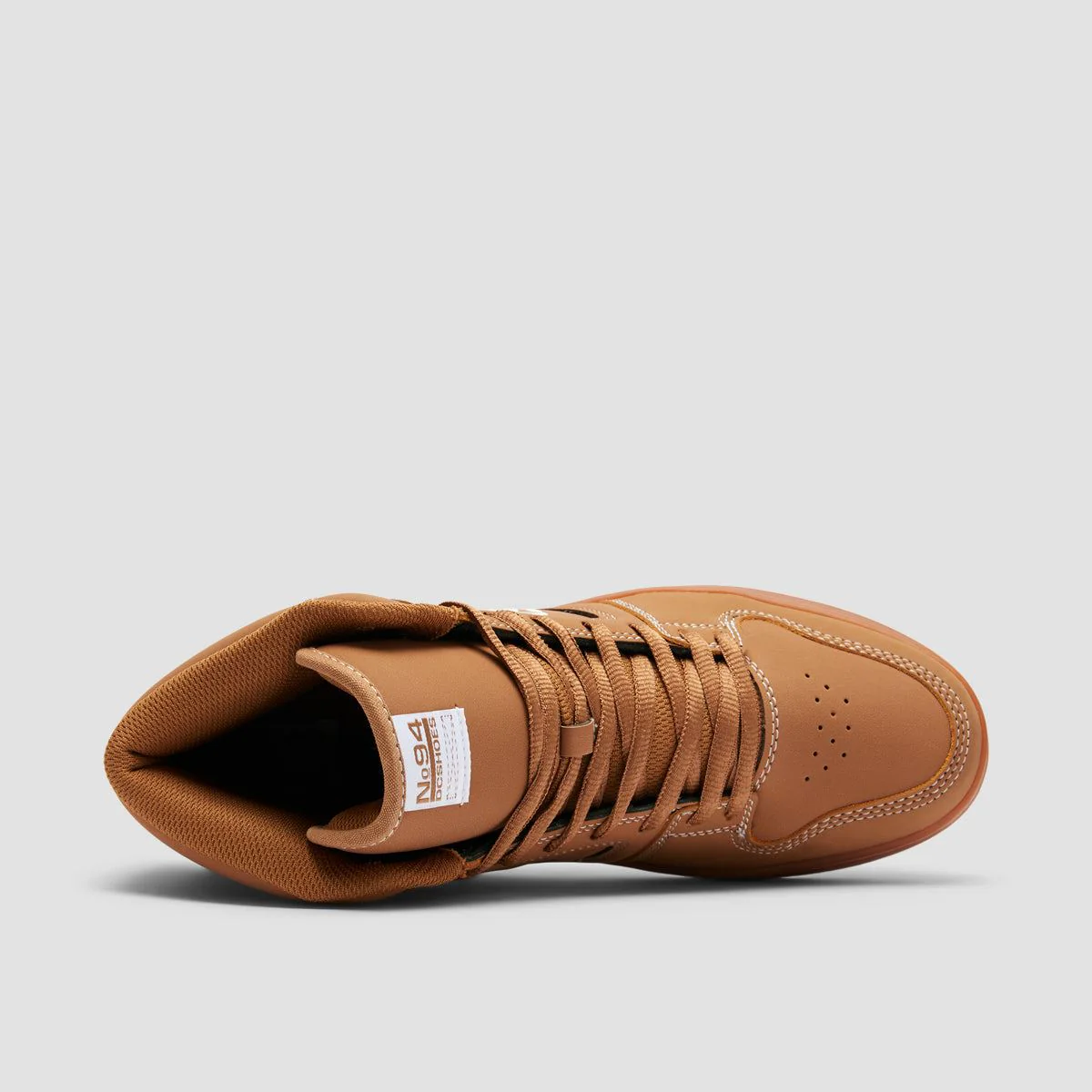 DC Manteca 4 LX High Top Shoes - Brown/Brown/White - Image 4