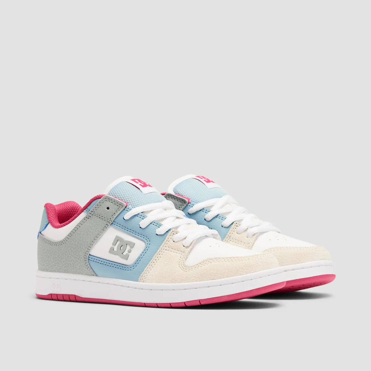 DC Manteca 4 Shoes - Blue/Pink - Womens - Image 2