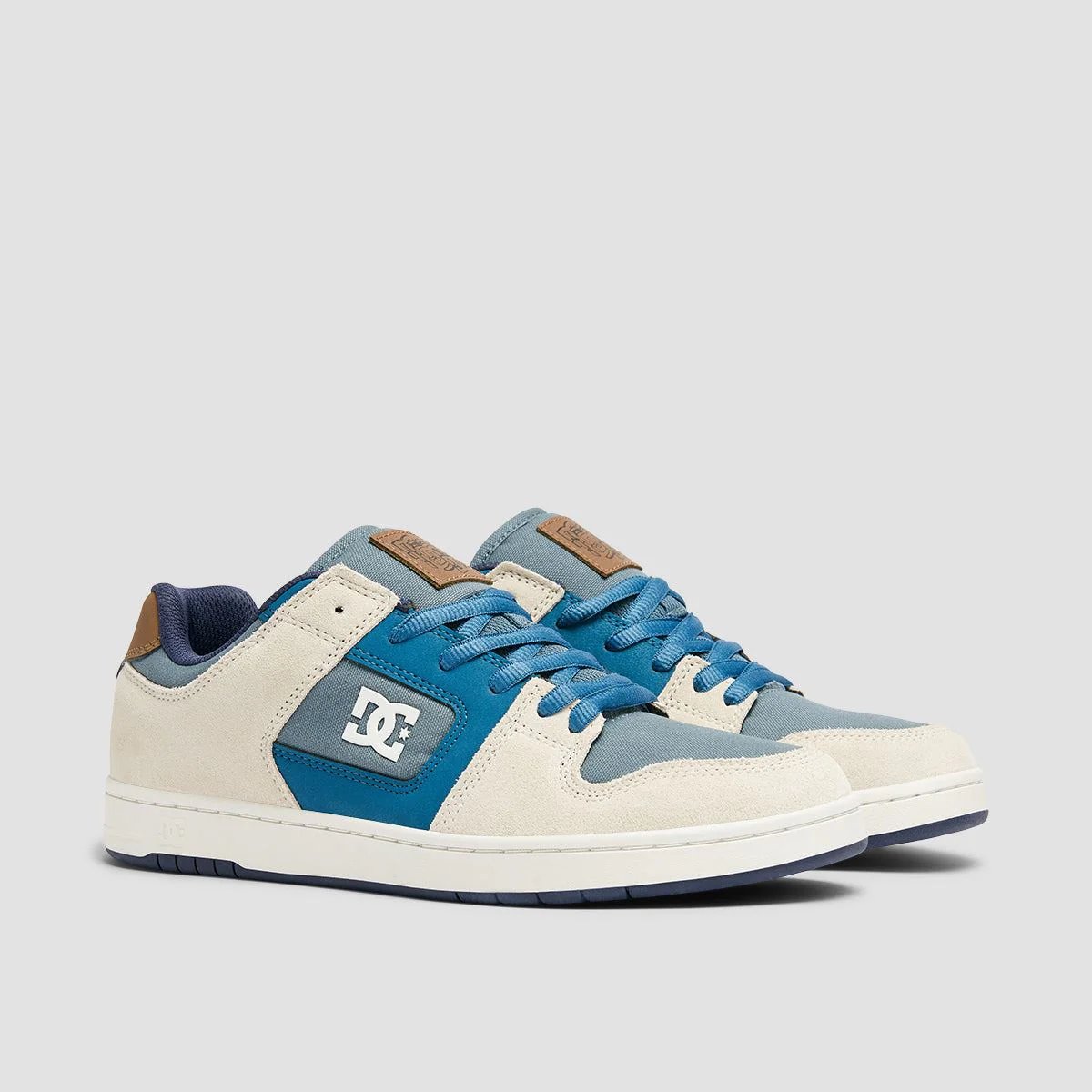 DC Manteca 4 Shoes - Grey/Blue/White - Image 2