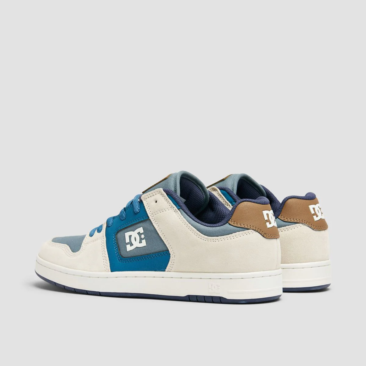 DC Manteca 4 Shoes - Grey/Blue/White - Image 3