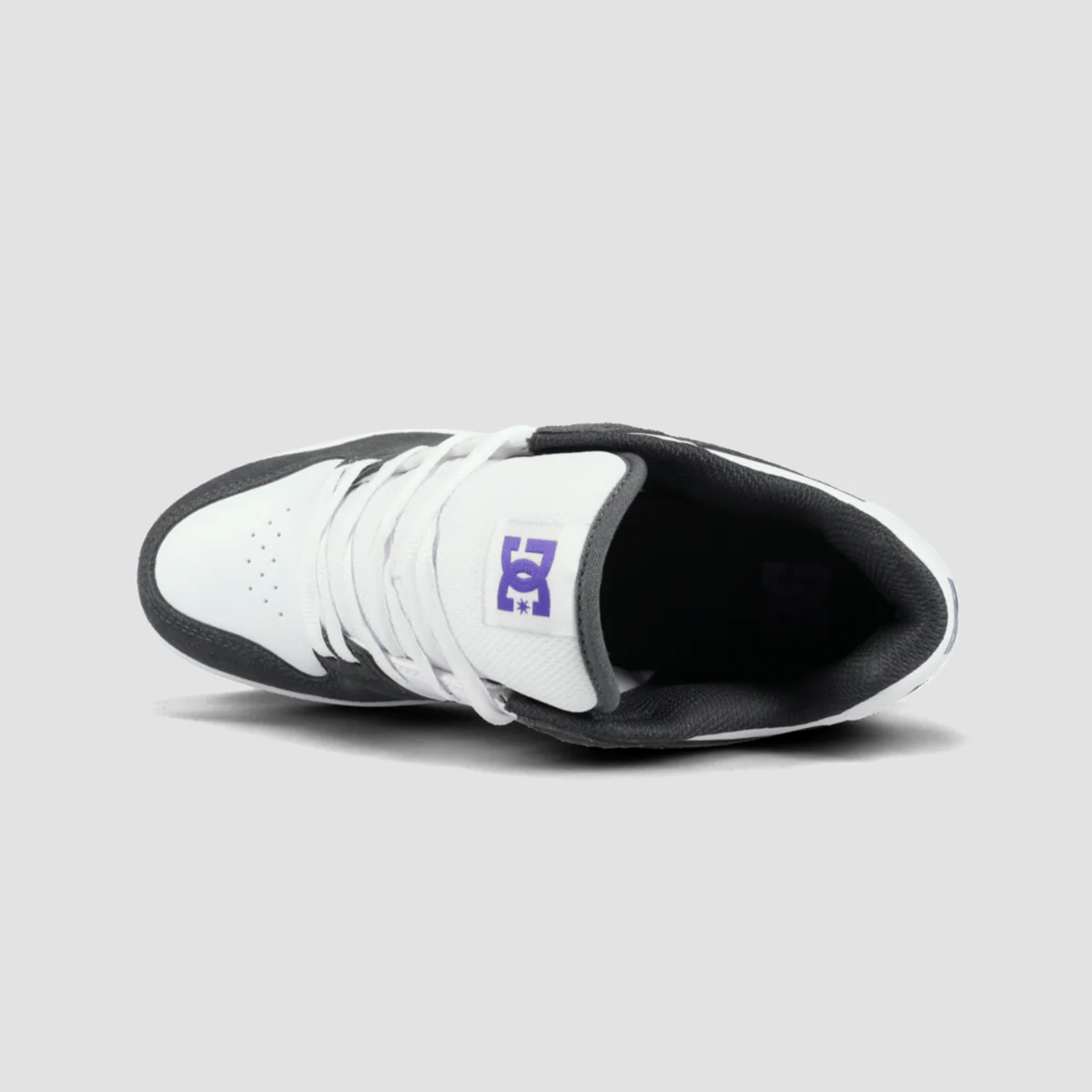 DC Manteca 4 Shoes - Grey/White/Purple - Image 3