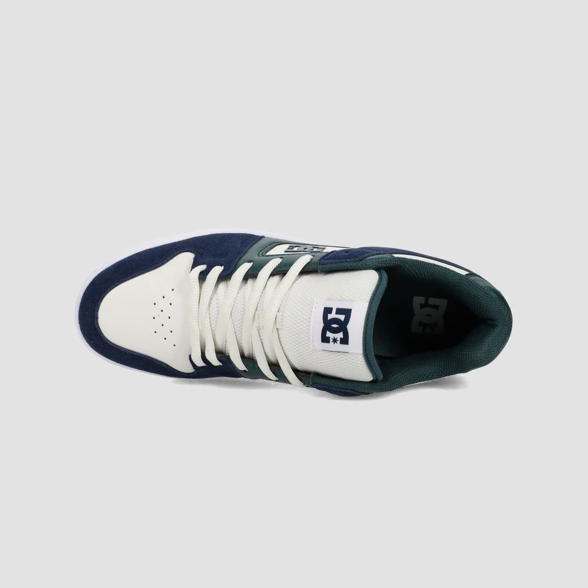 DC Manteca 4 Shoes - Navy/White/Green - Image 3