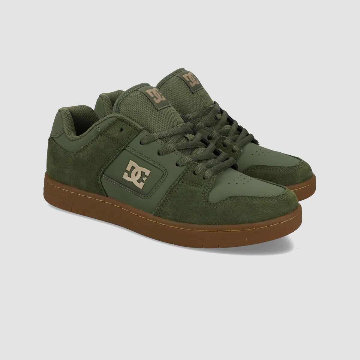 DC Manteca 4 Shoes - Olive/Gum - Image 2
