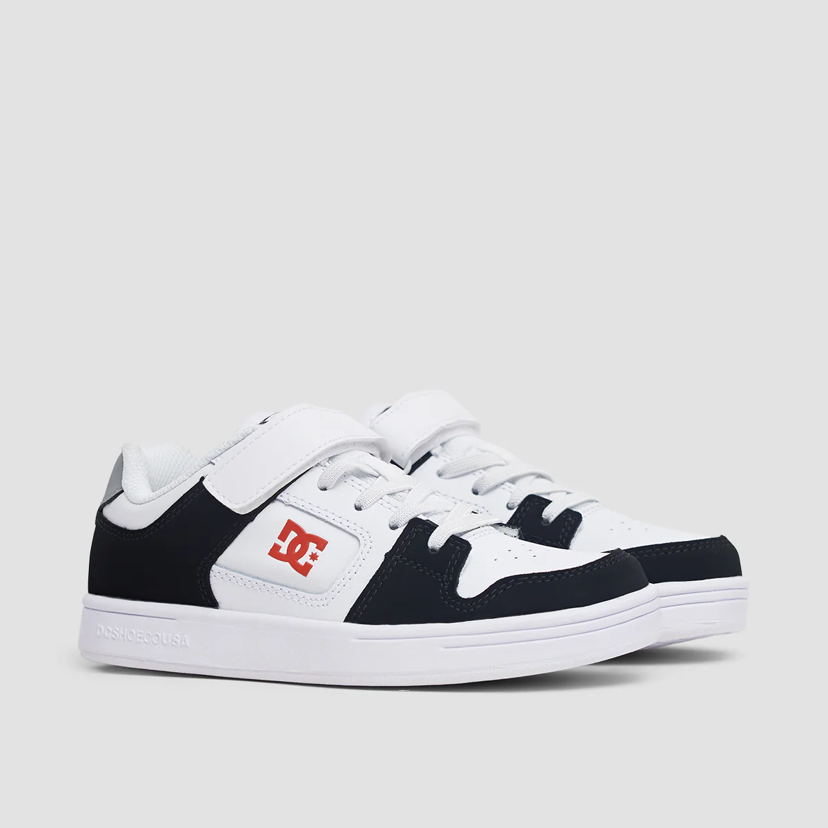DC Manteca 4 V Shoes - Black/White/Red - Kids - Image 2