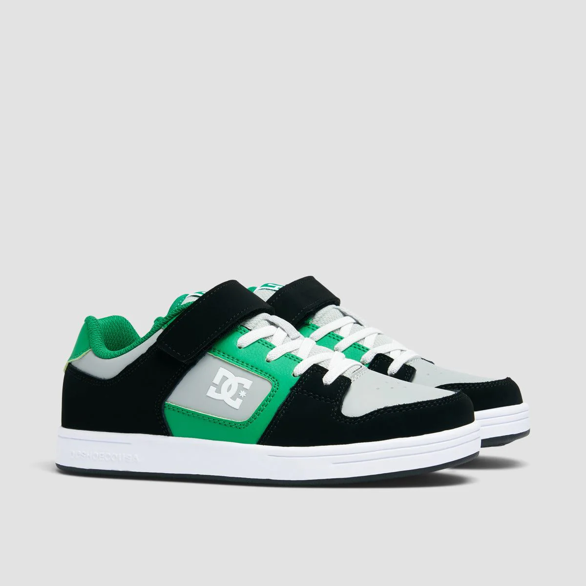 DC Manteca 4 V Shoes - Black/Kelly Green - Kids - Image 2