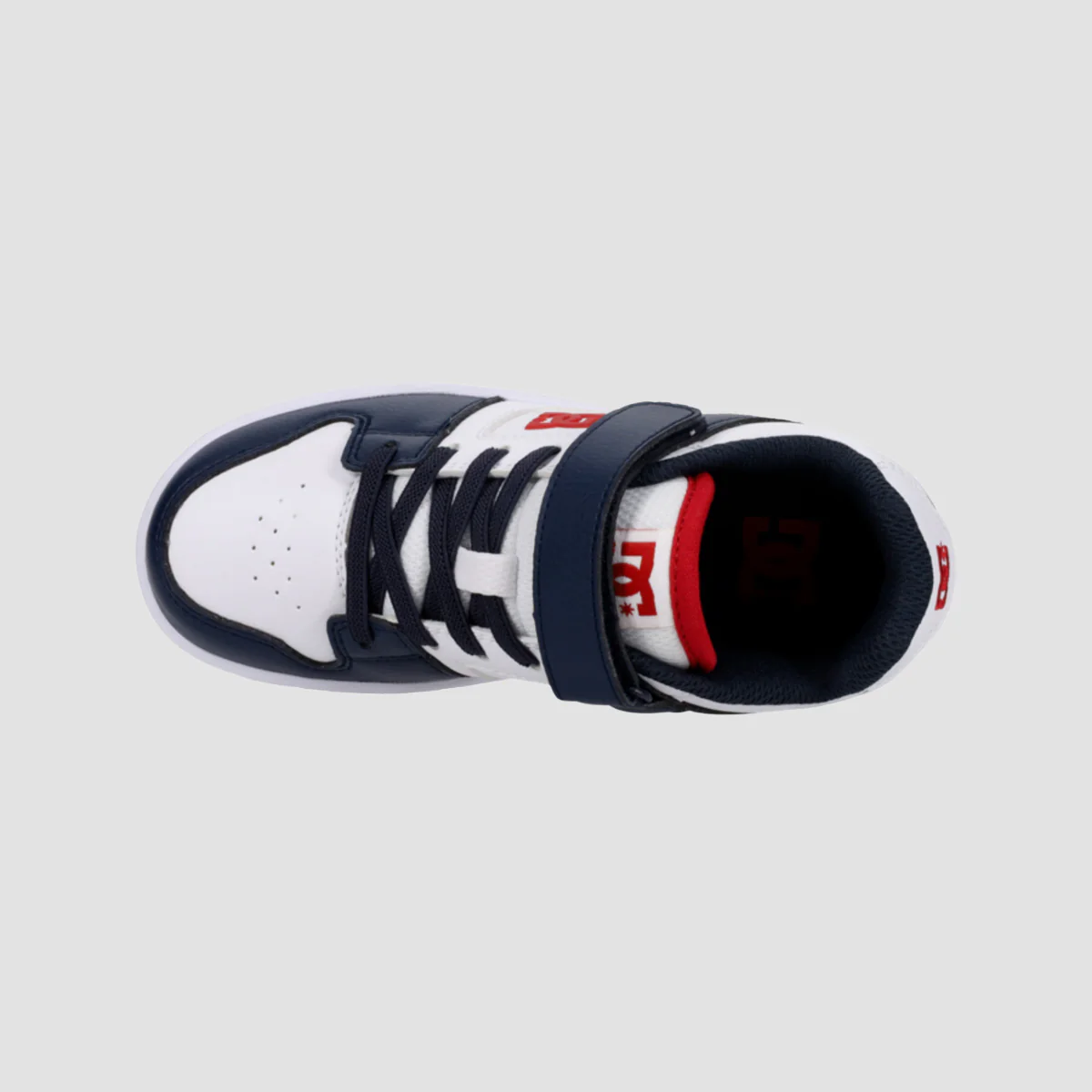 DC Manteca 4 V SN Shoes - White/Navy/Red - Kids - Image 3