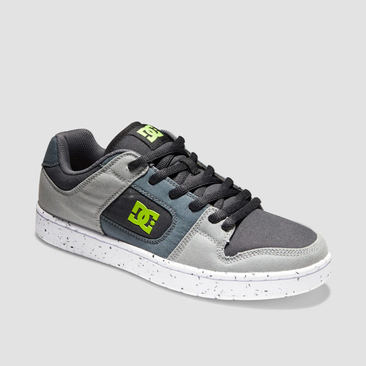 DC Manteca 4 Zero Waste Shoes - Black/Grey/Green - Image 2