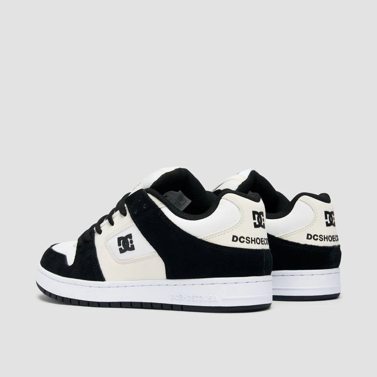 DC Manteca SE Shoes - White/Grey/Black - Image 3