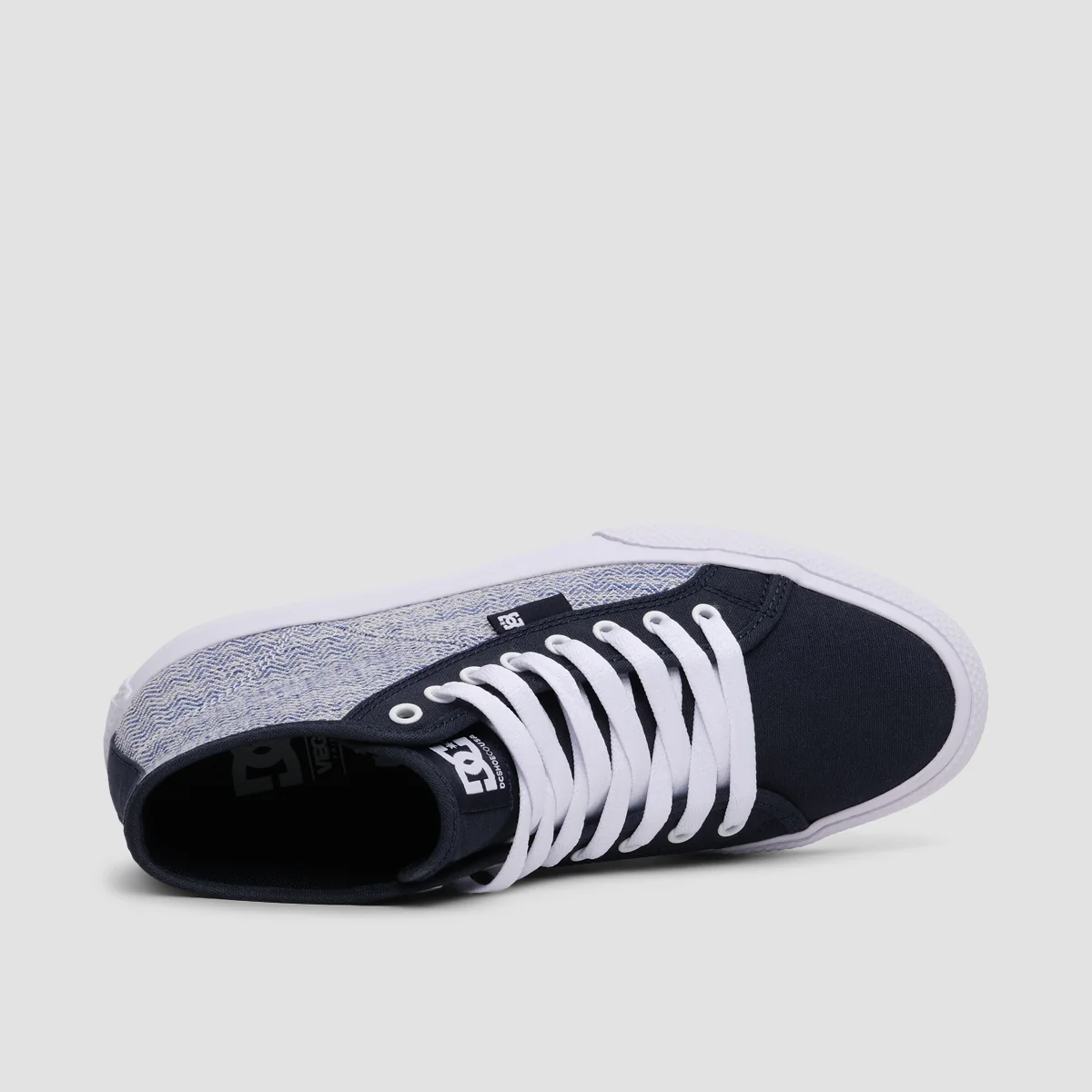DC Manual Hi TXSE Shoes - Blue/White - Womens - Image 4