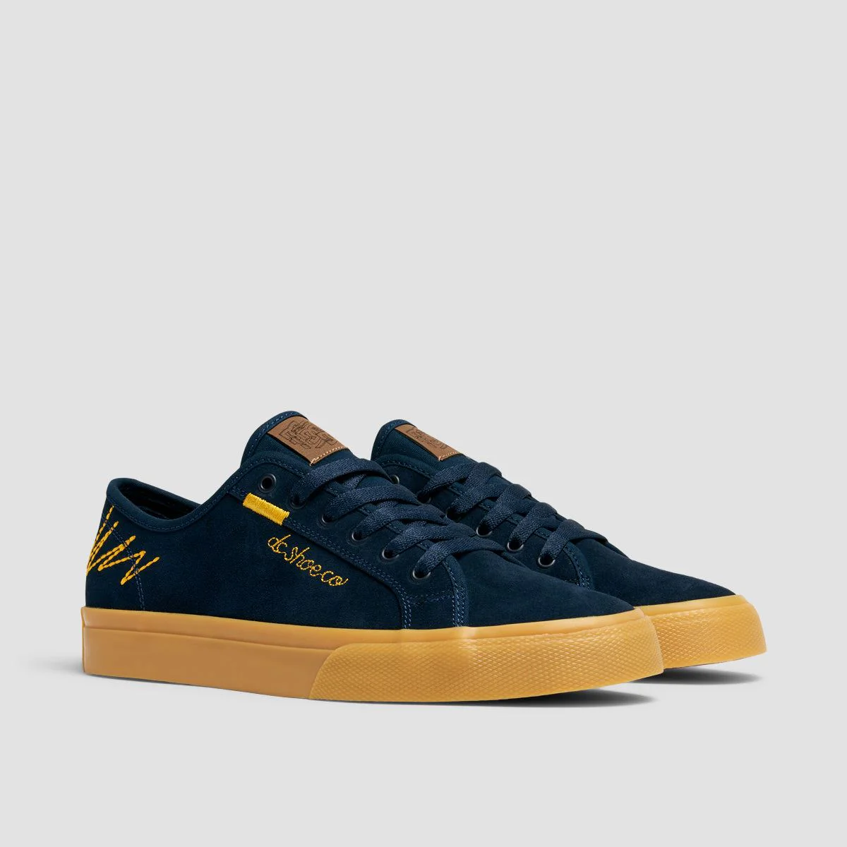 DC Manual LE Shoes - Navy/Khaki - Image 2