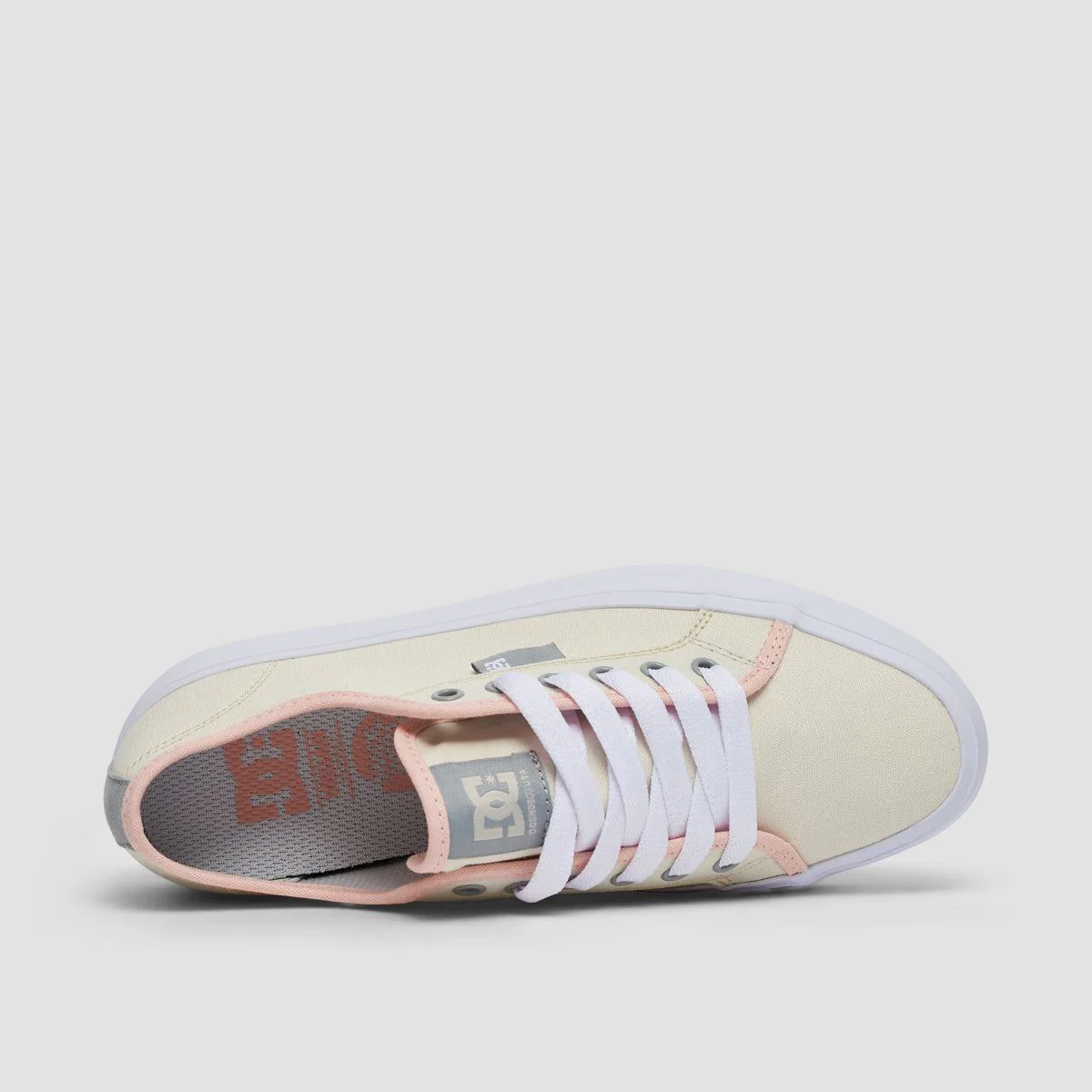 DC Manual Platform Shoes - Off White - Womens - Image 4
