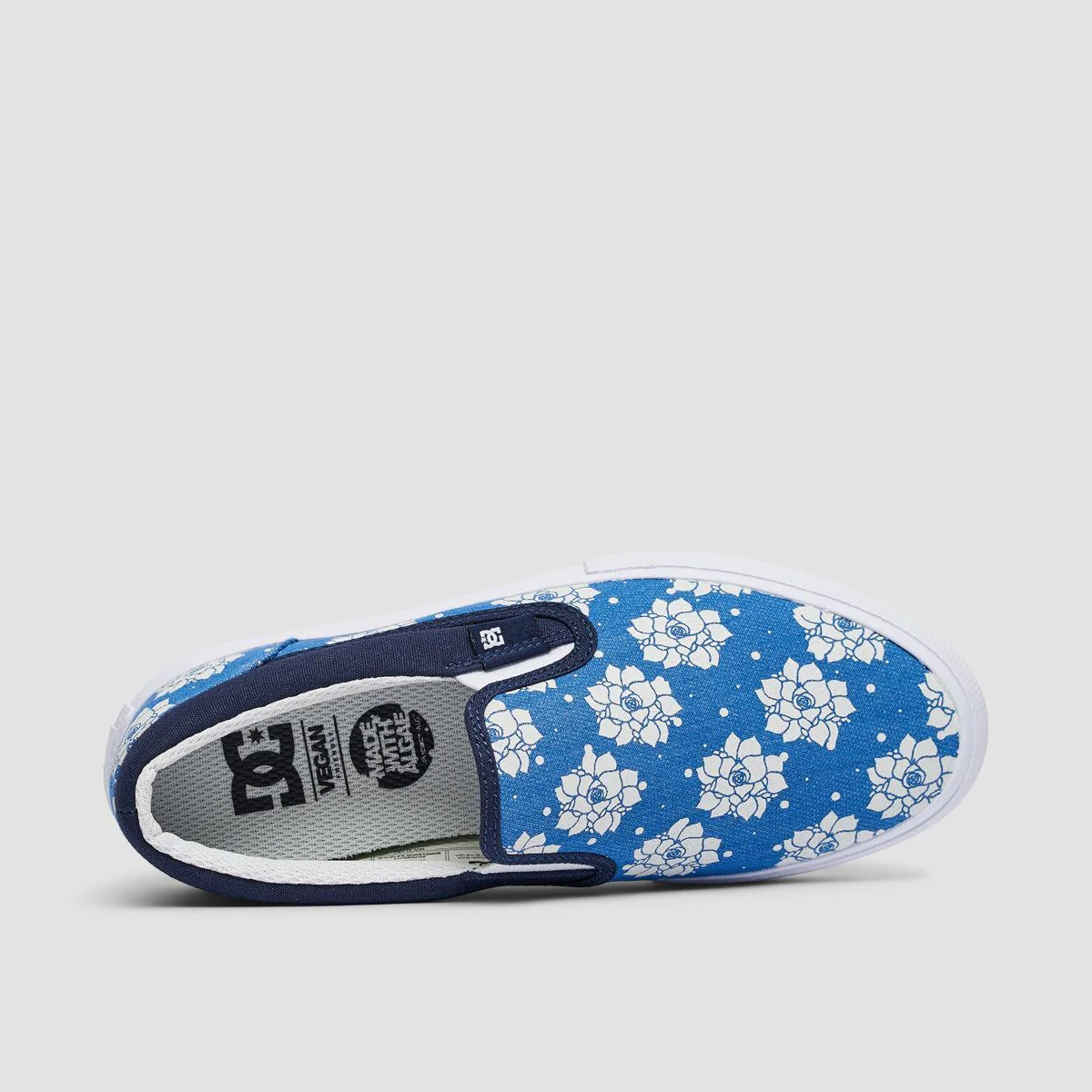 DC Manual Slip-On TXSE Shoes - Denim - Womens - Image 4