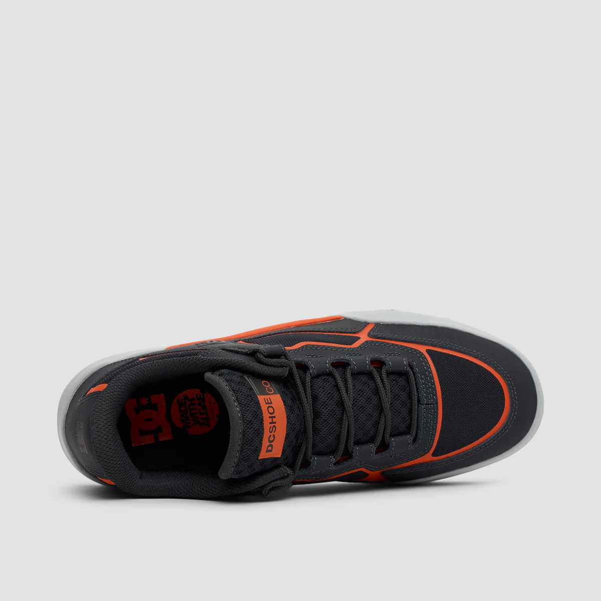 DC Metric Shoes - Dark Grey/Orange - Image 4