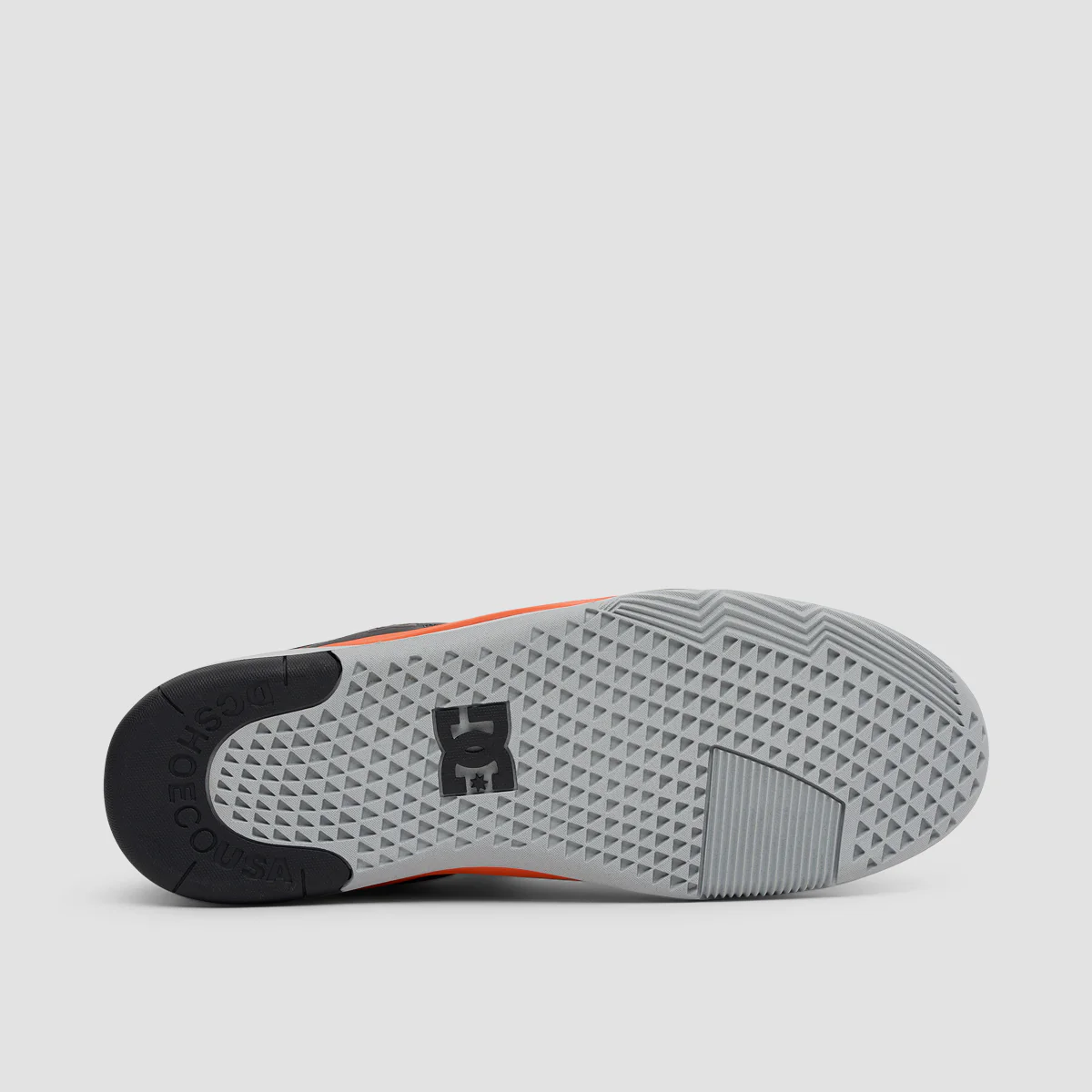 DC Metric Shoes - Dark Grey/Orange - Image 5