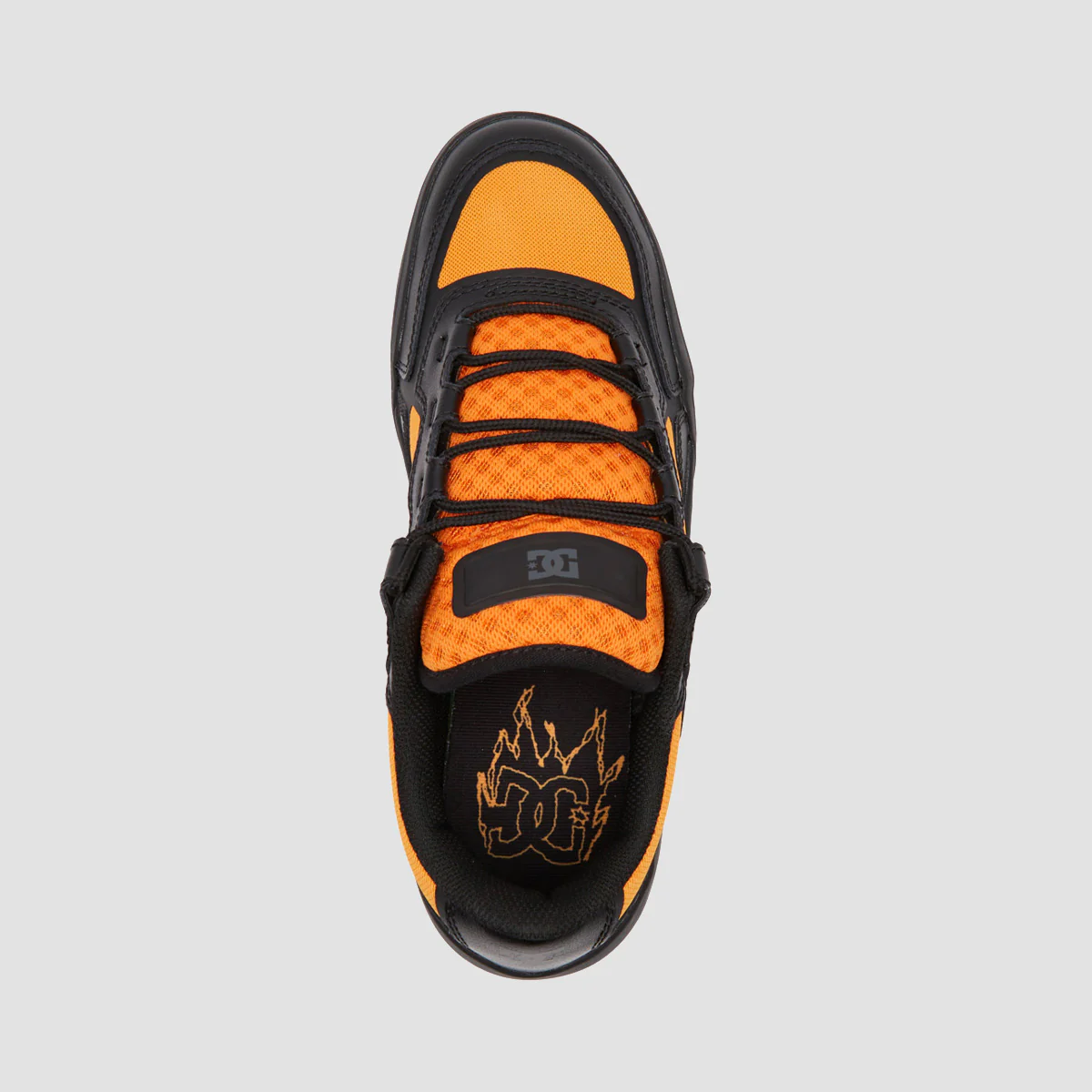 DC Metric S Shoes - Black/Black/Orange - Image 3