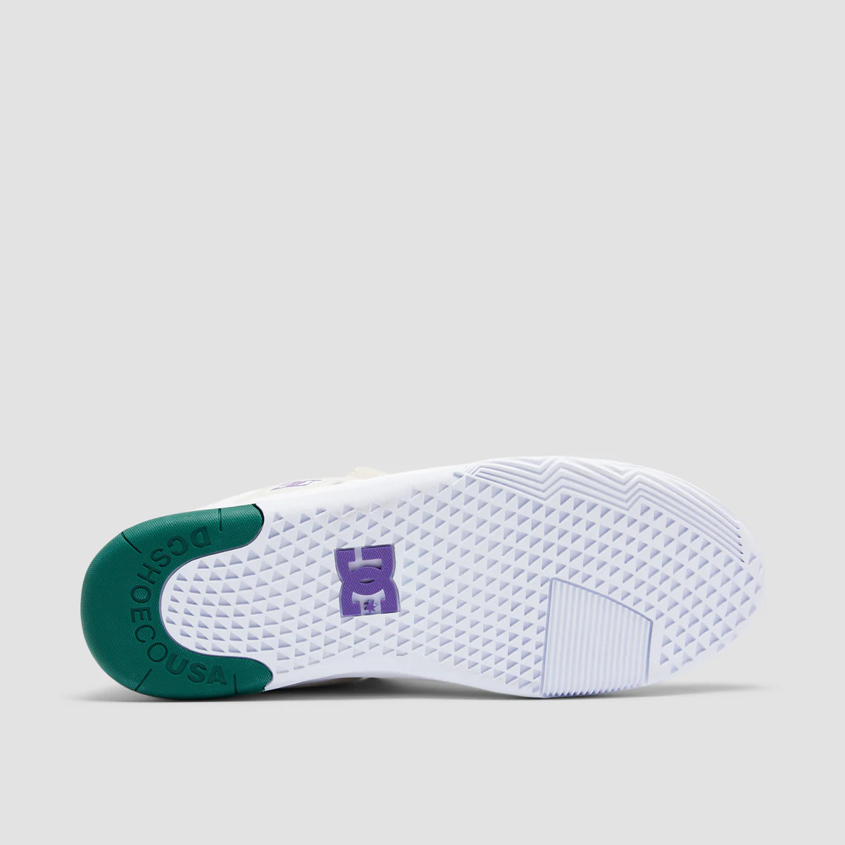 DC Metric S X Ish Cepeda Shoes - White/Purple - Image 5