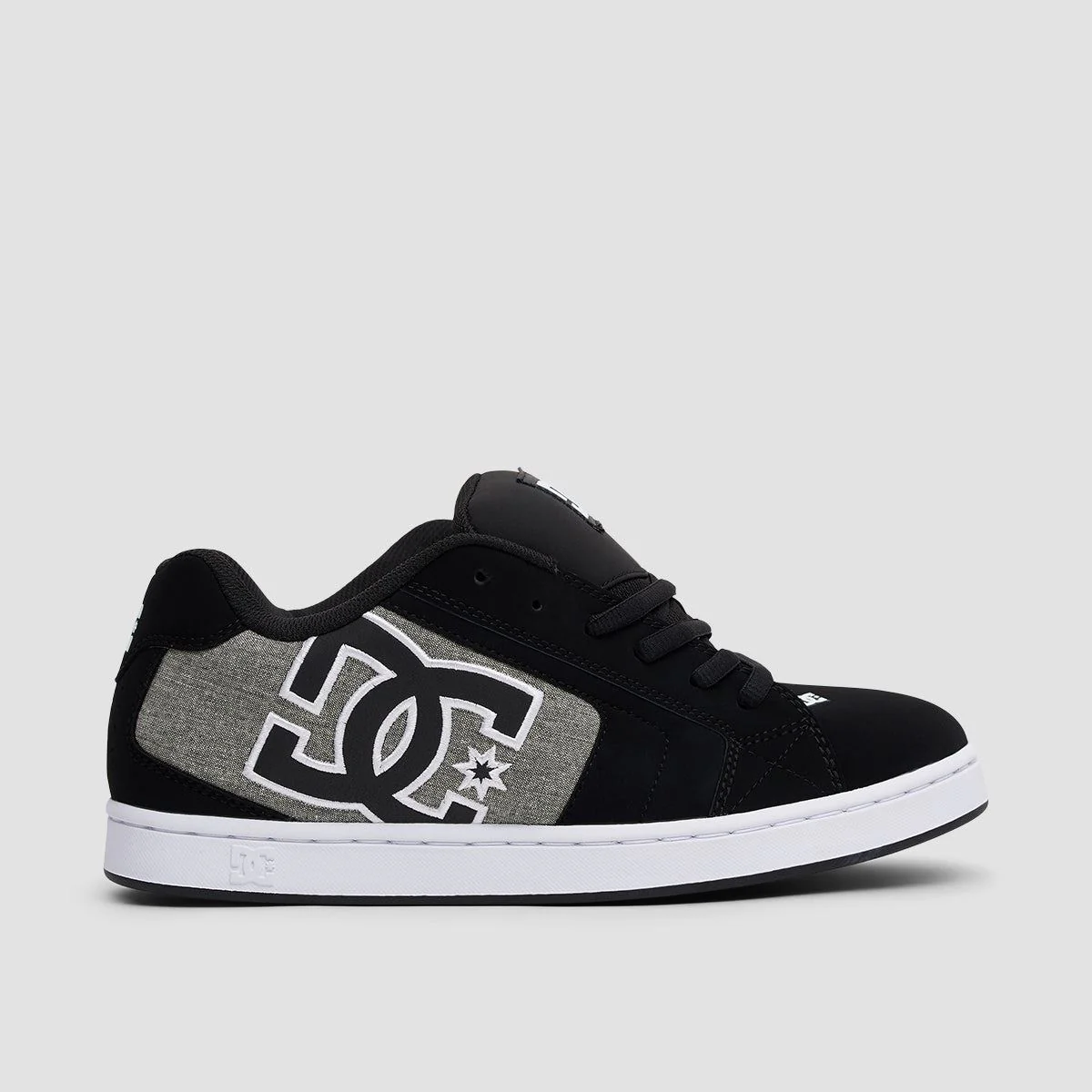 DC Net Shoes - Black/Battleship/Armor