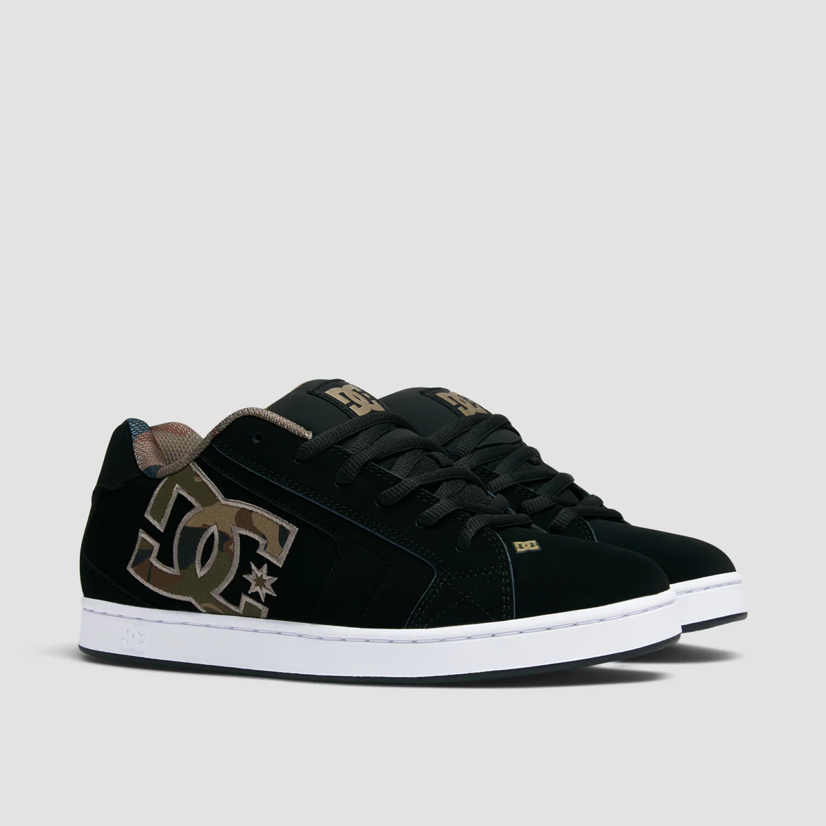 DC Net Shoes - Black/Green/Black - Image 2