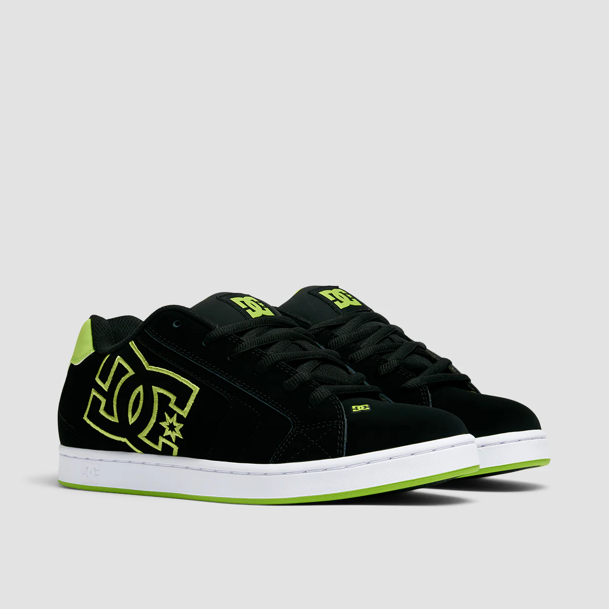 DC Net Shoes - Black/Lime Green - Image 2