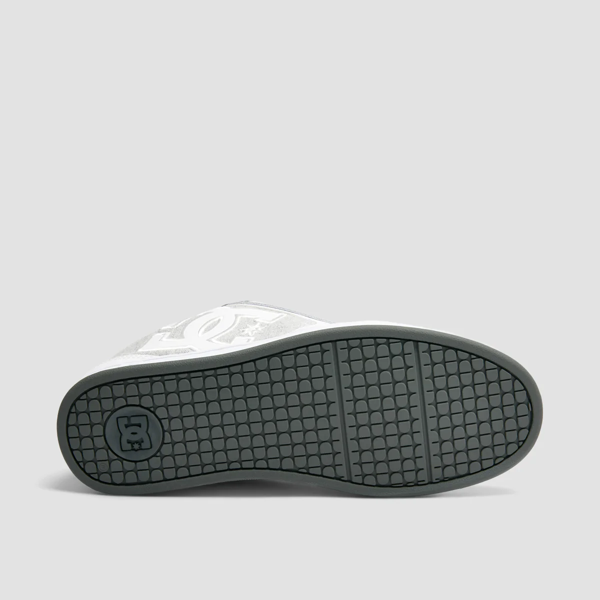 DC Net Shoes - White/White/Light Grey - Image 5