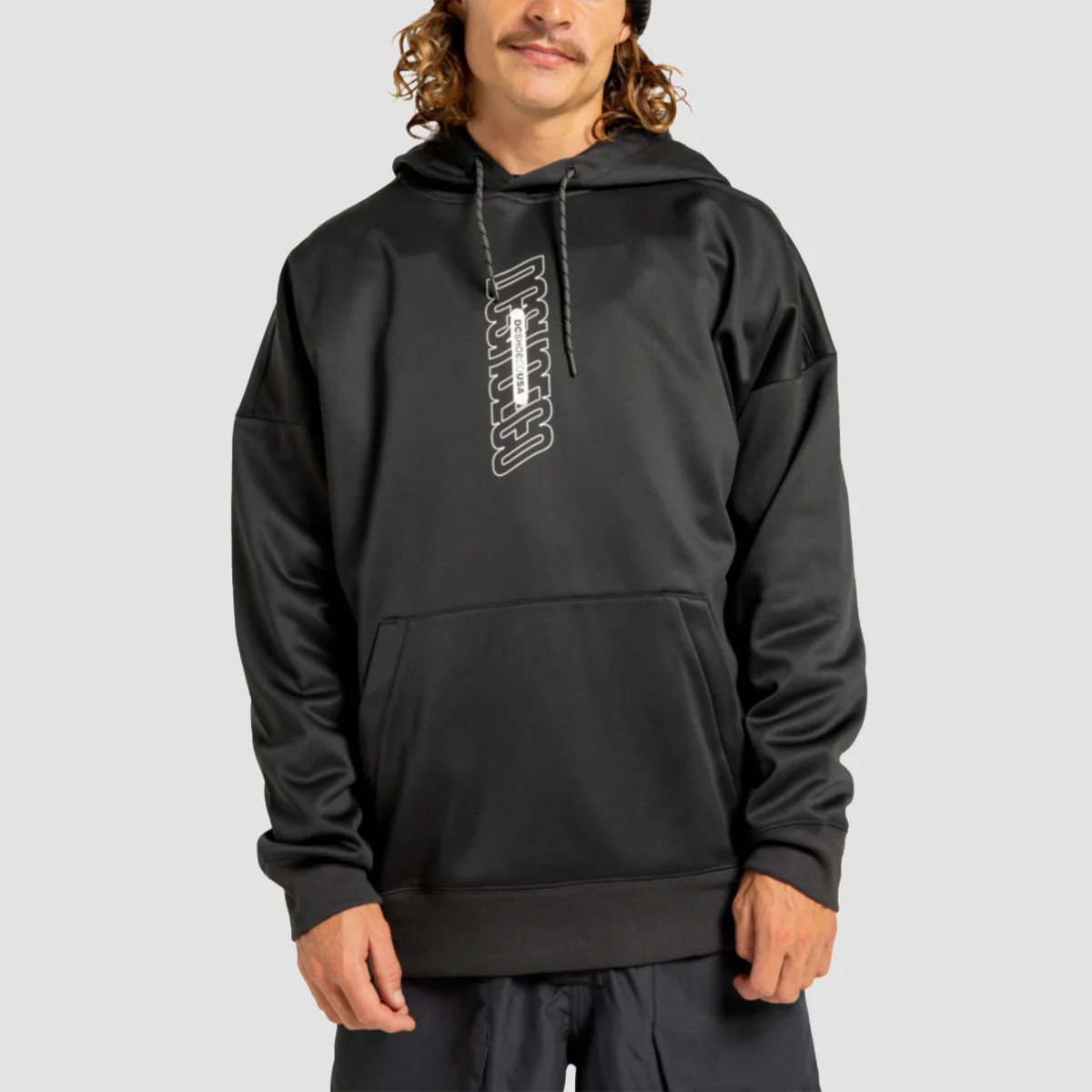 DC Omega Snow Pullover Hoodie Black