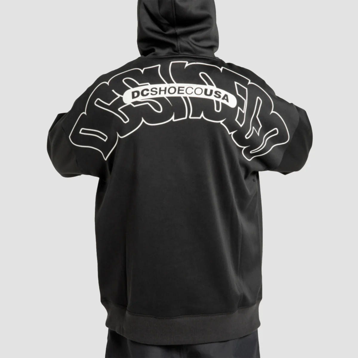 DC Omega Snow Pullover Hoodie Black - Image 2