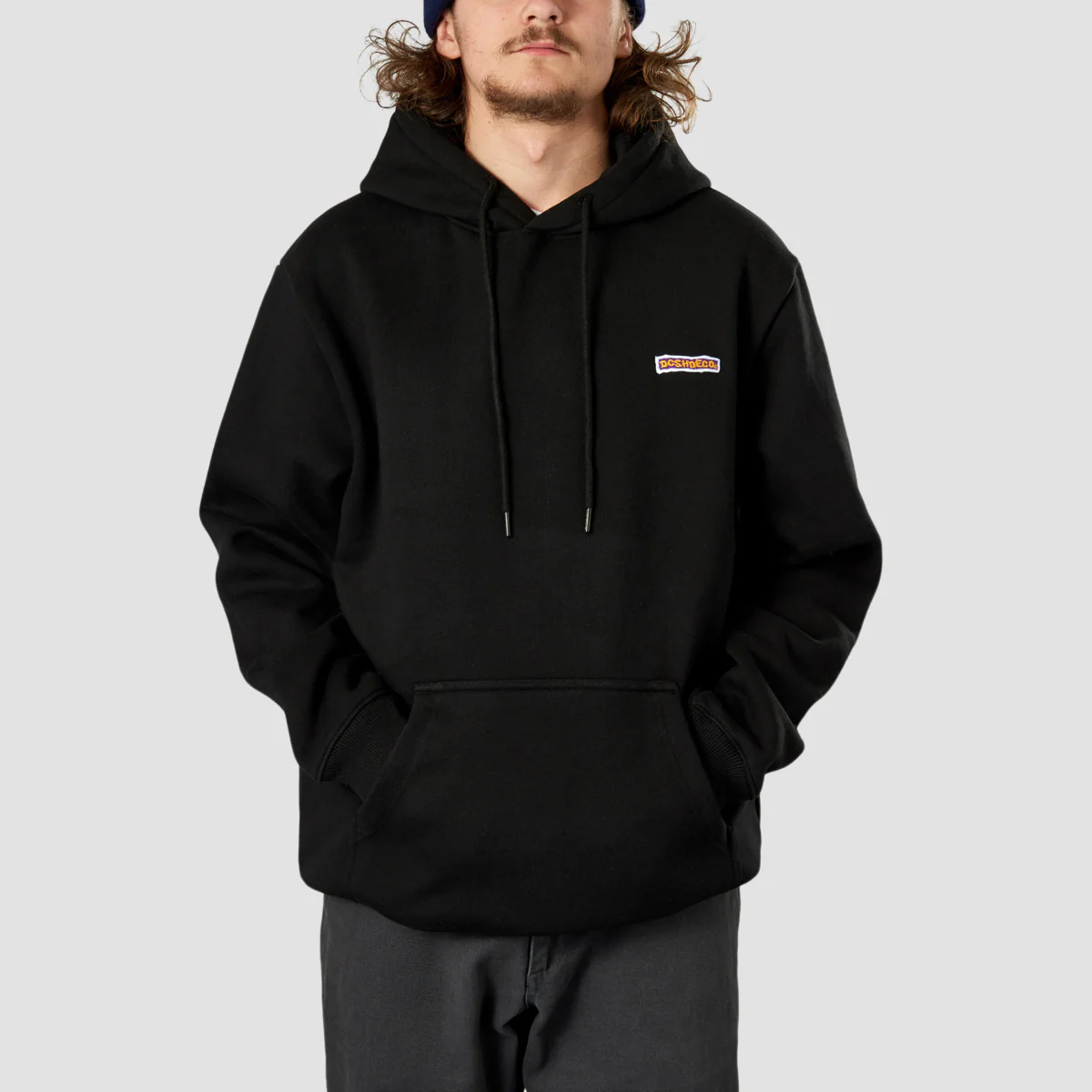 DC Patchit Pullover Hoodie Black