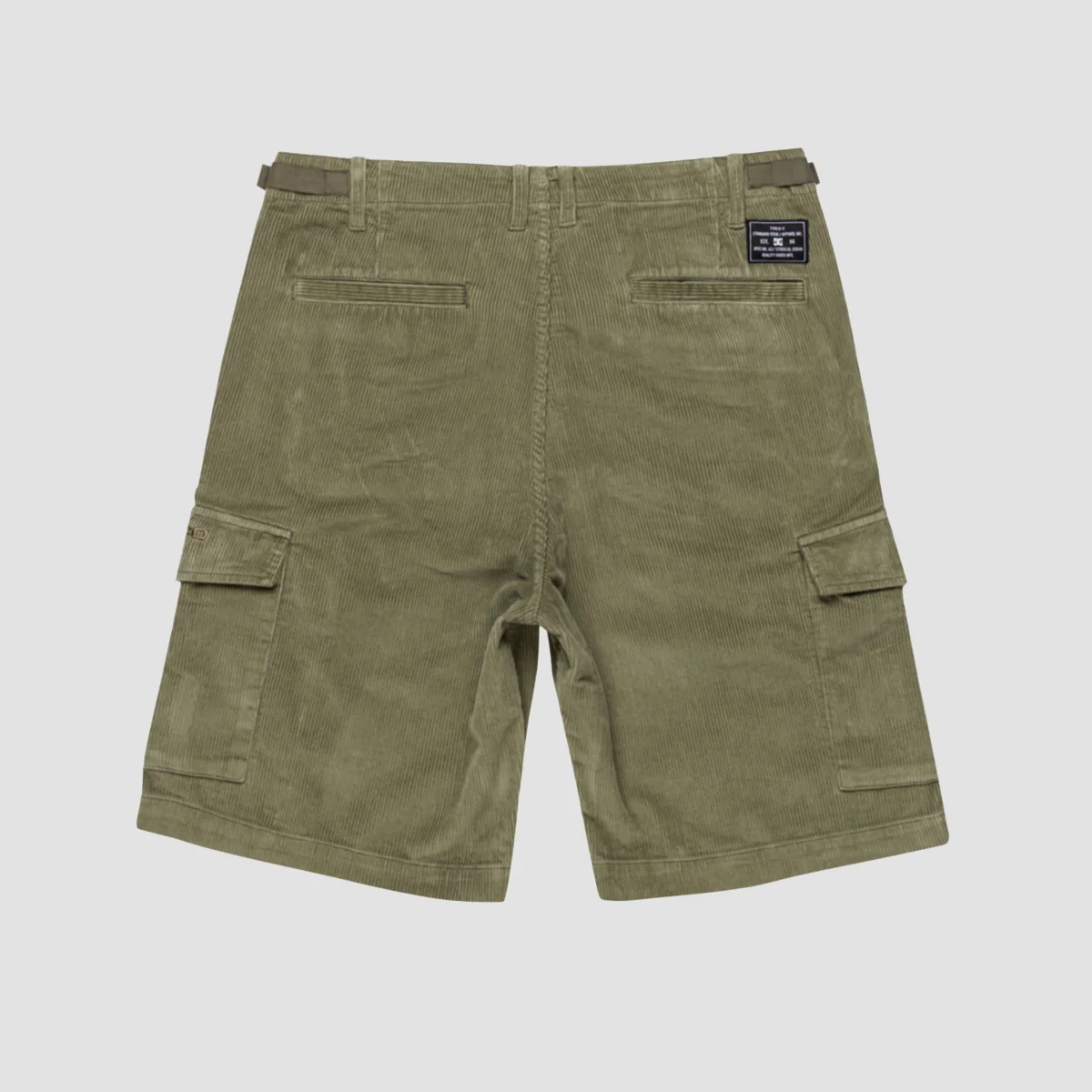 DC Pipeline Corduroy Cargo Shorts Deep Lichen Green - Image 5