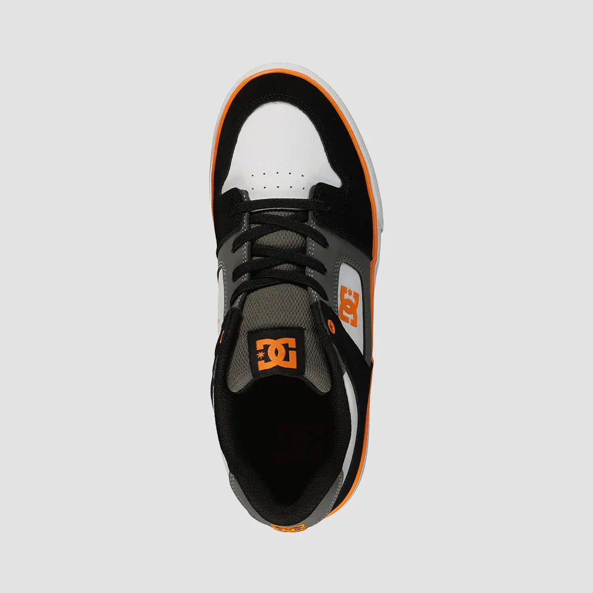 DC Pure Elastic Shoes - Grey/Black/White - Kids - Image 2