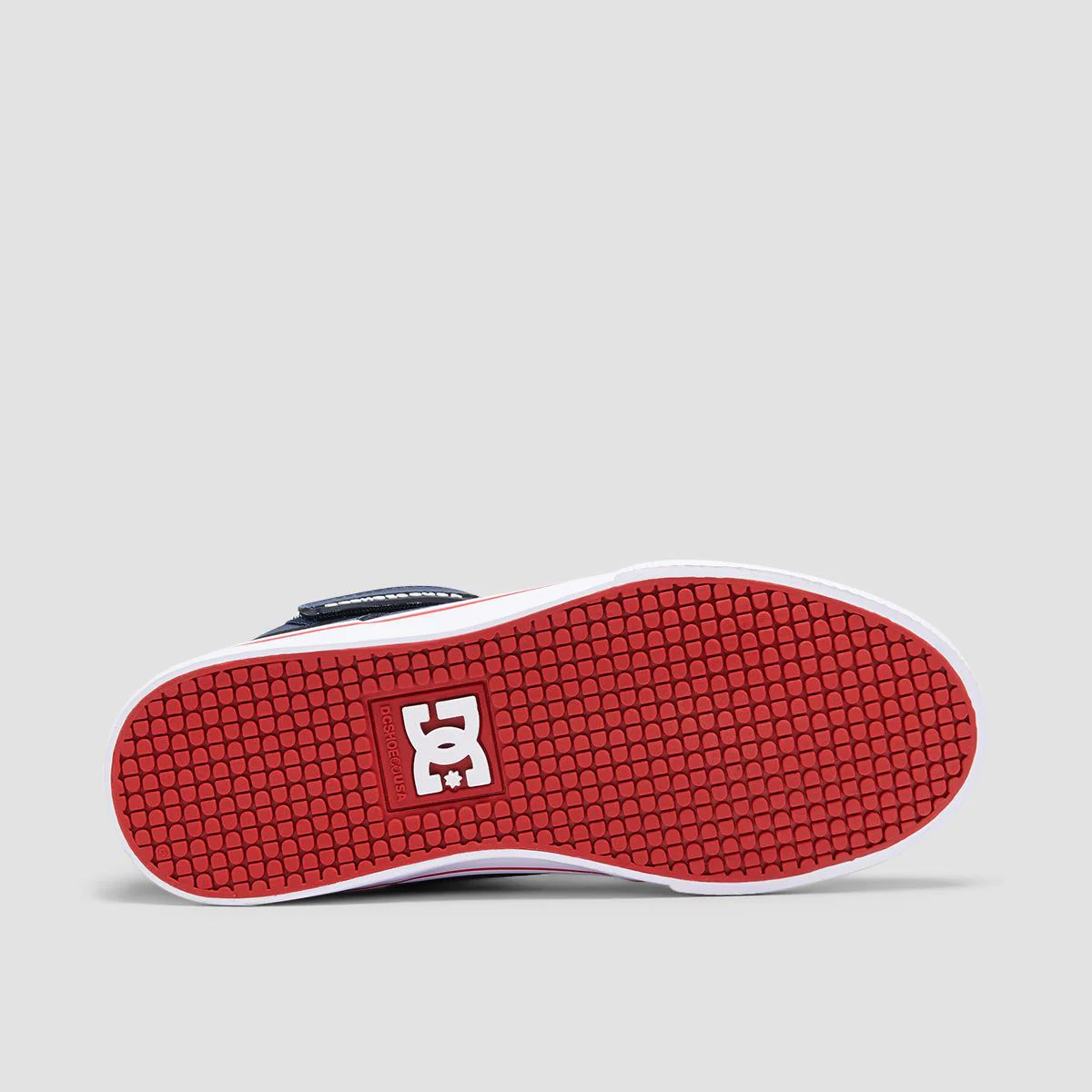 DC Pure HT EV High Top Shoes - DC Navy/Athletic Red - Kids - Image 5