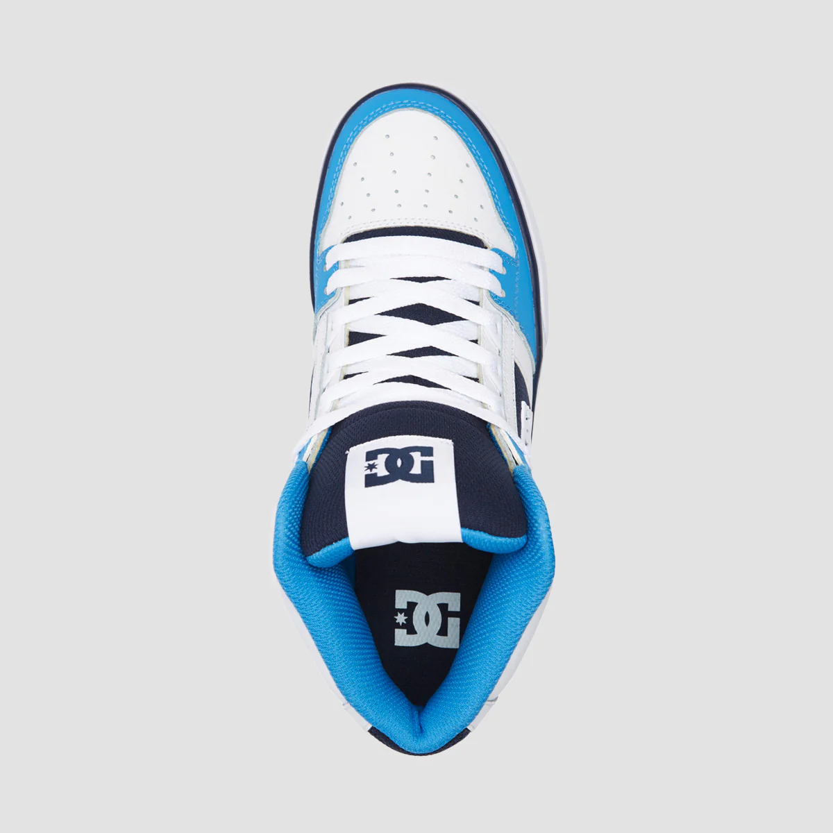 DC Pure HT WC Shoes - White/Carolina Blue - Image 2