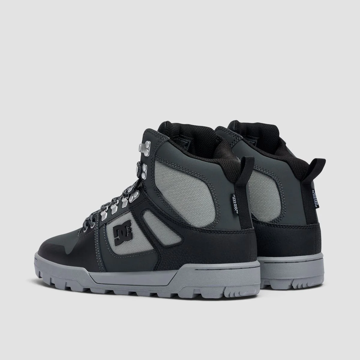 DC Pure HT WR Boots Black/Grey/Black - Image 3