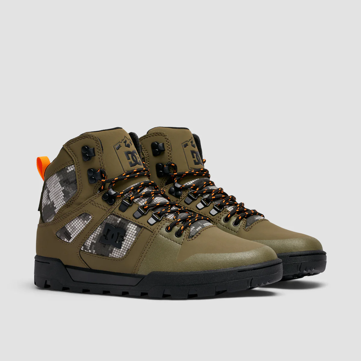 DC Pure HT WR Boots Olive/Black - Image 2