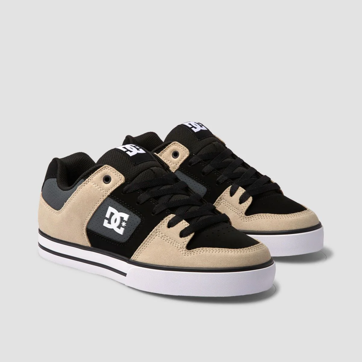 DC Pure Shoes - Black/Grey/Brown - Image 2