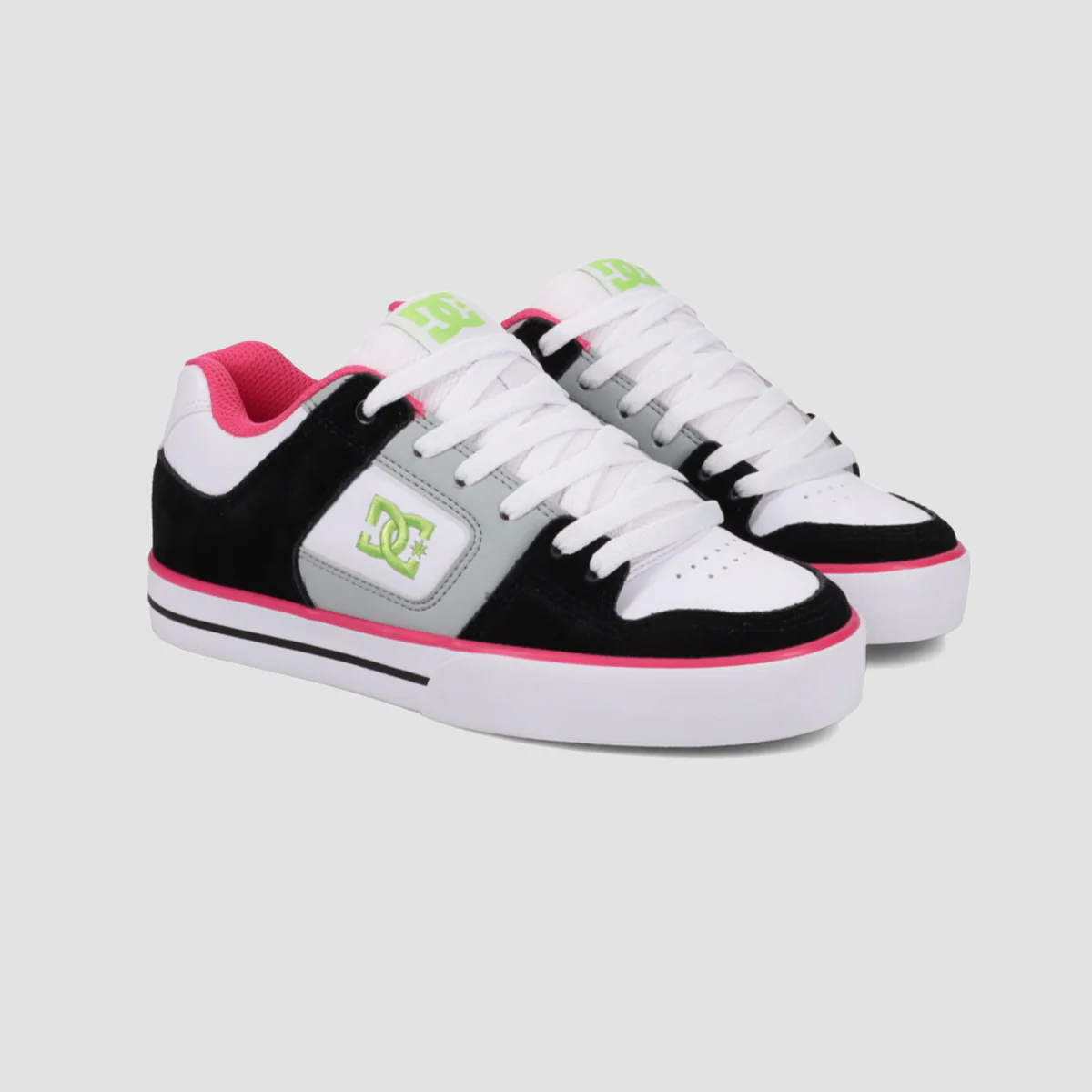 DC Pure Shoes - Black/Multi/White - Womens - Image 2