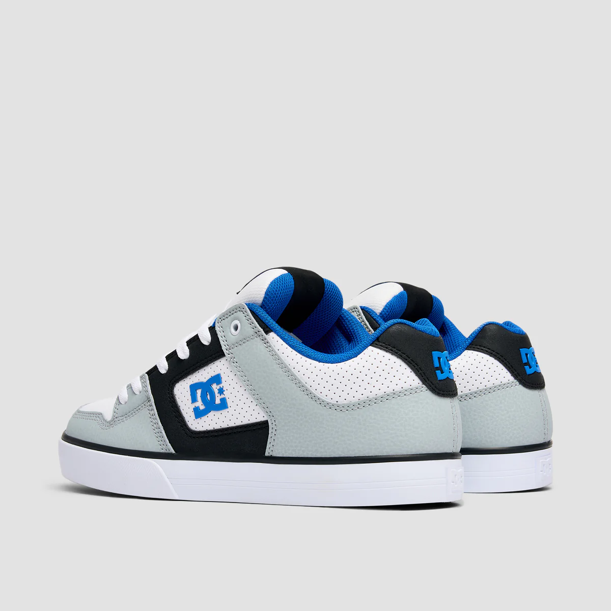 DC Pure Shoes - Grey/Black/White - Image 3