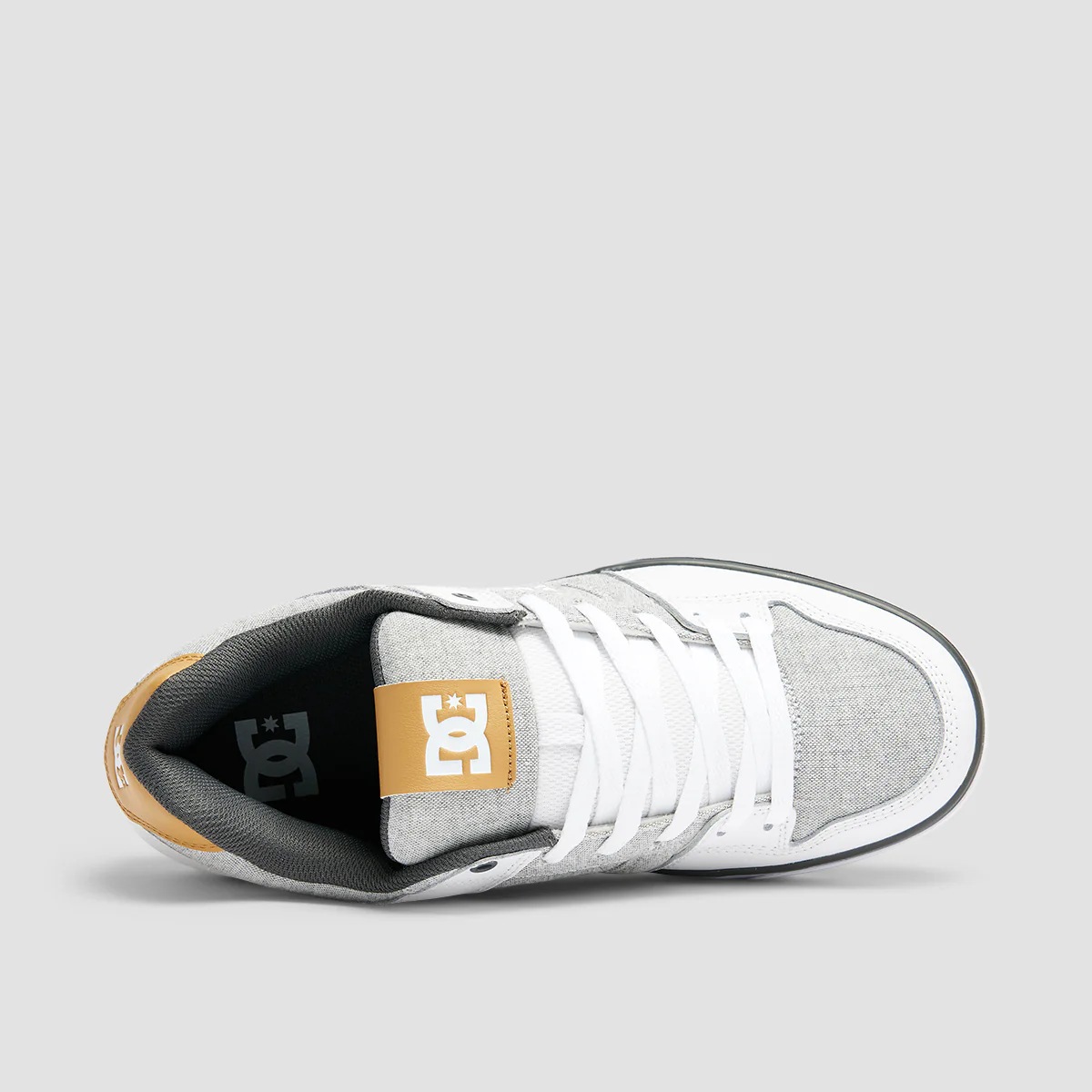 DC Pure Shoes - Grey/White/Grey - Image 4