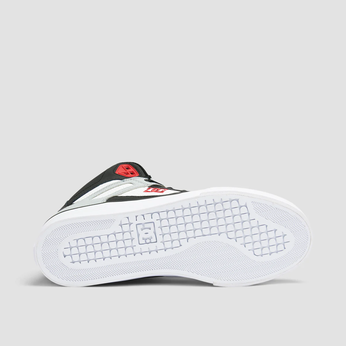 DC Pure WC High Top Shoes - Black/Grey/Red - Image 5