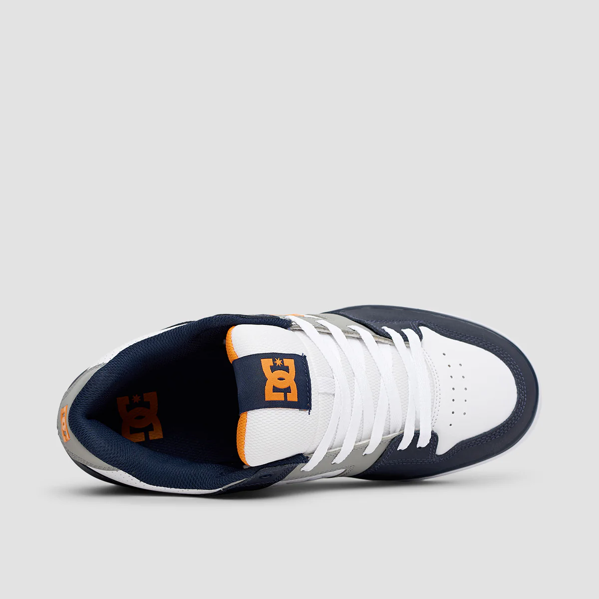 DC Pure Shoes - White/Grey/Blue - Image 4