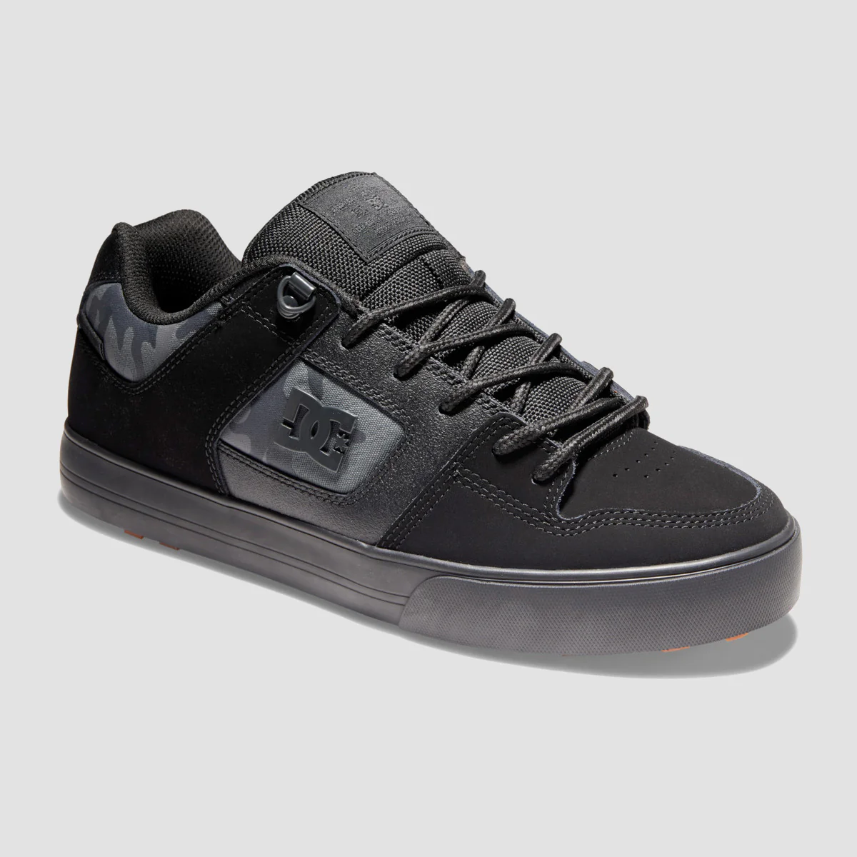 DC Pure WNT Shoes - Black/Camo Print - Image 2