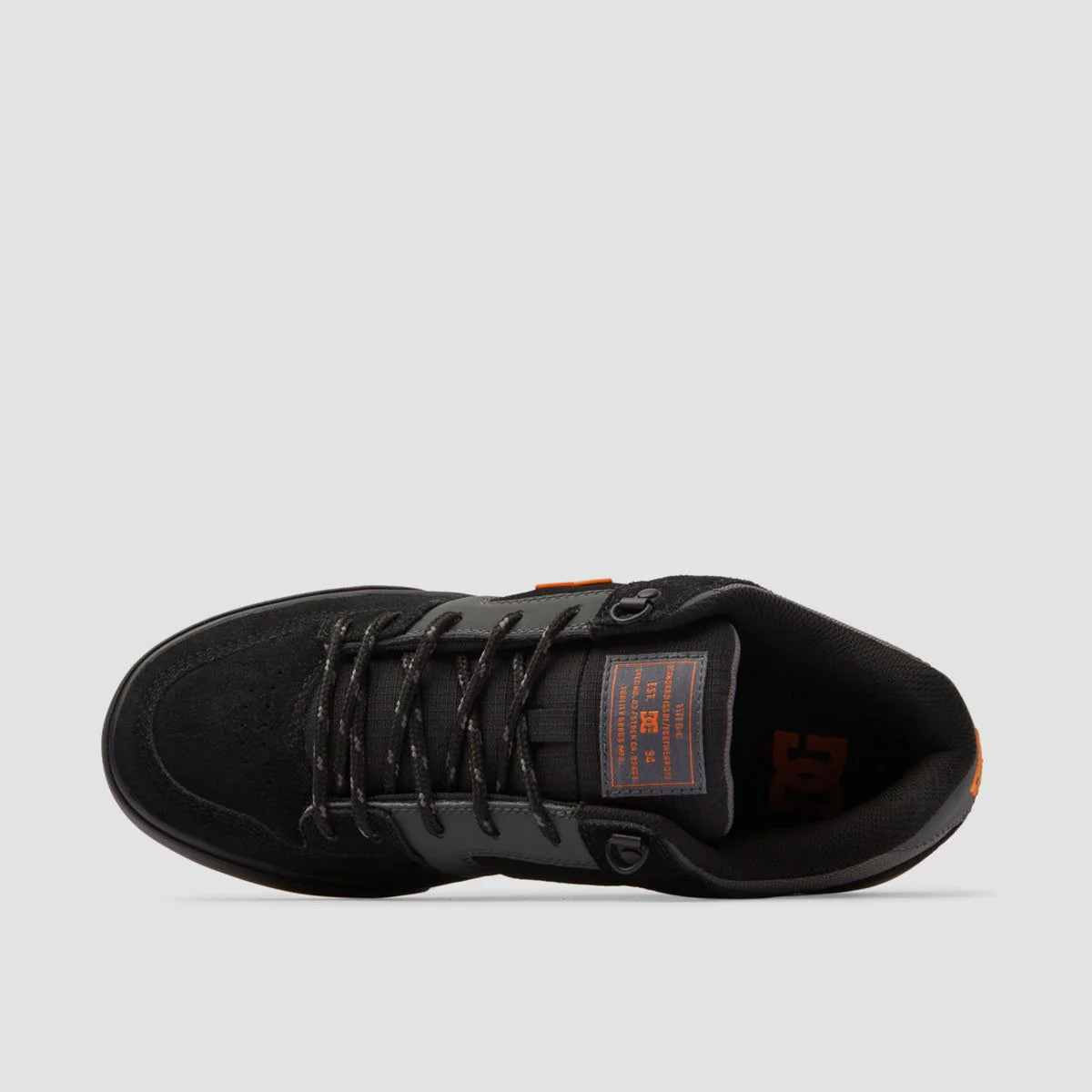 DC Pure WNT Shoes - Grey/Black/Orange - Image 4