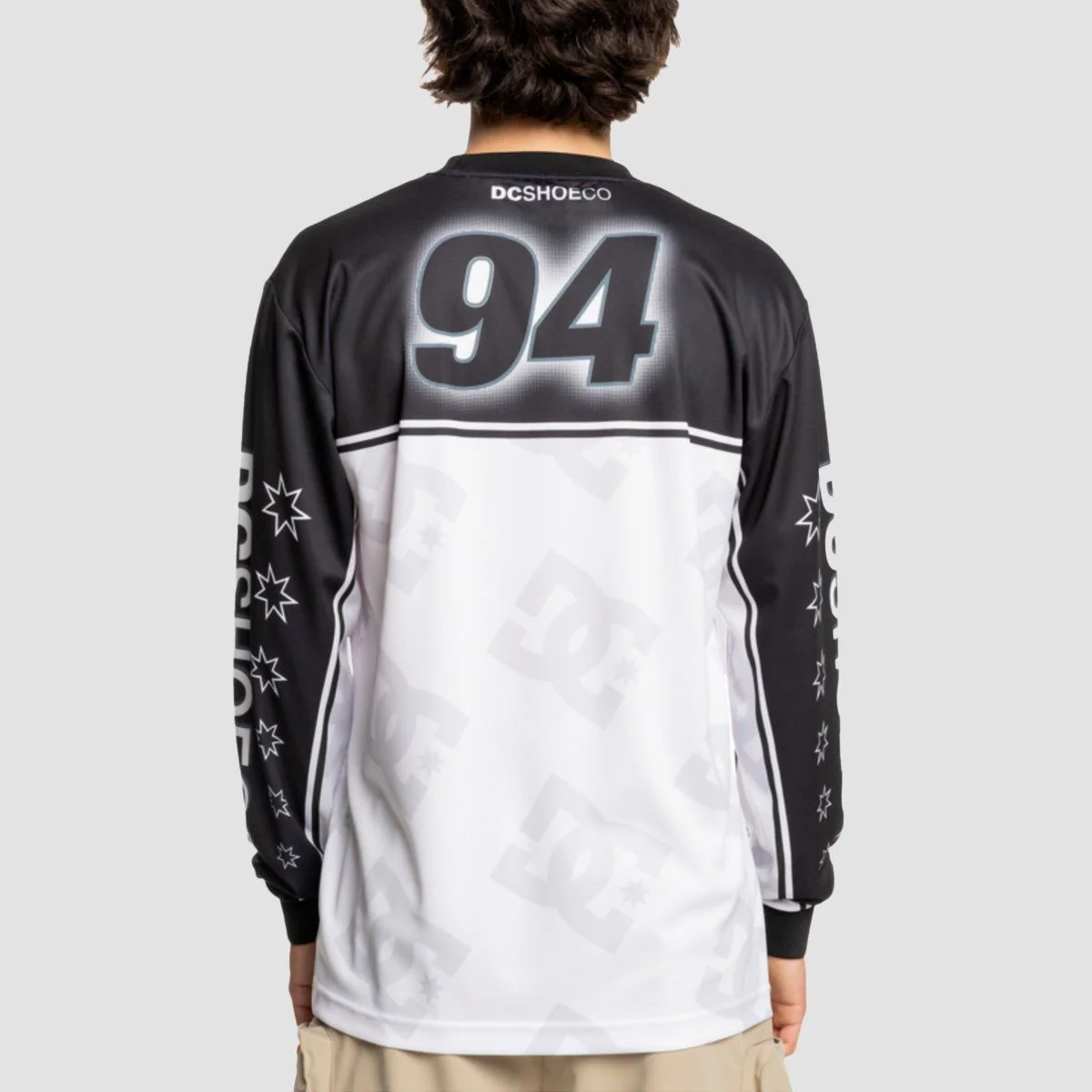 DC Rock It Longsleeve Moto T-Shirt Black - Image 2