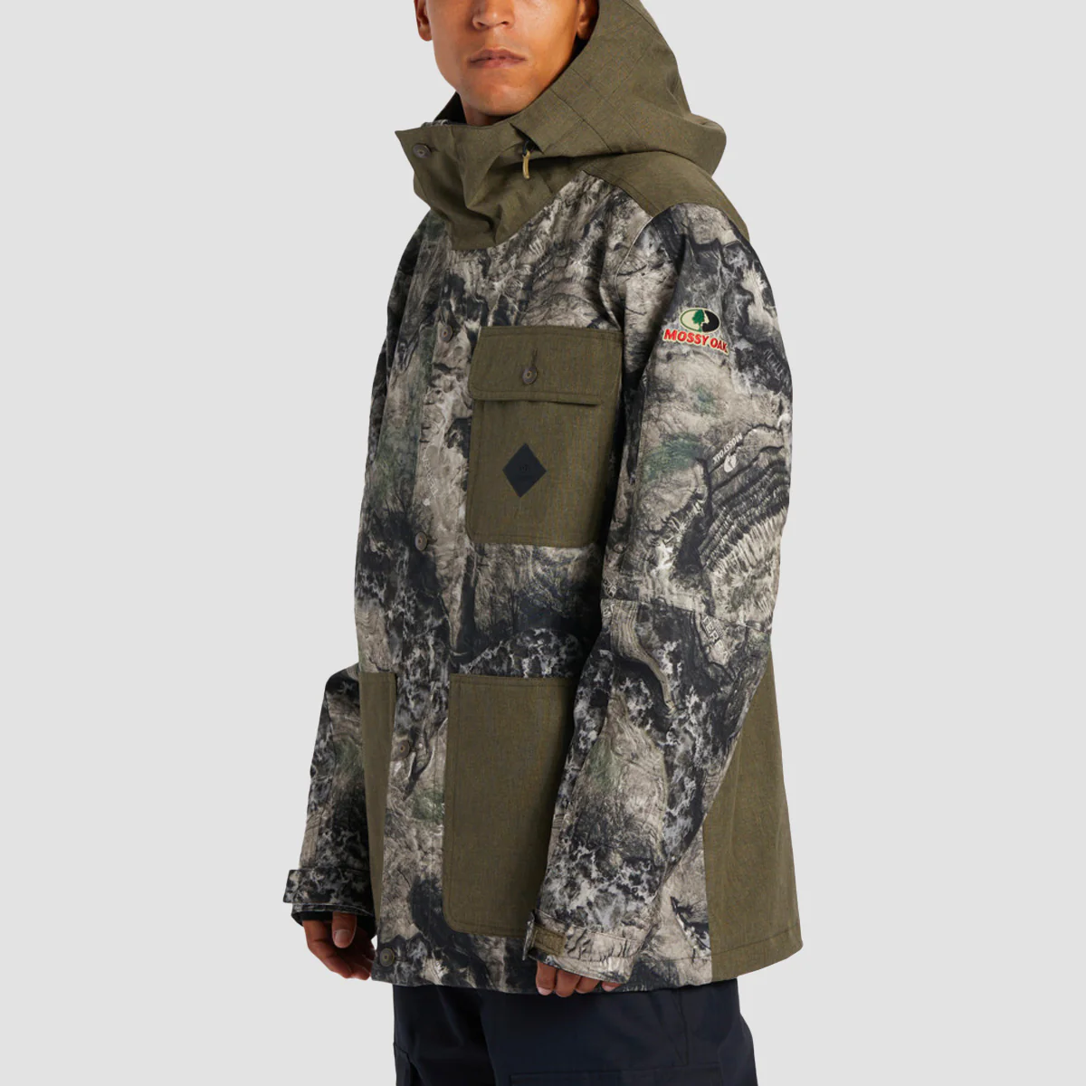 DC Servo 15K Snow Jacket Mossy Oak Terra Coyote Camo - Image 2