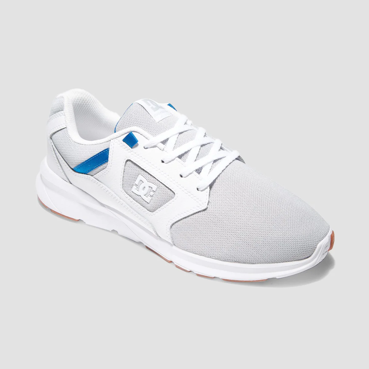 DC Skyline Shoes - Grey/White/Blue - Image 2