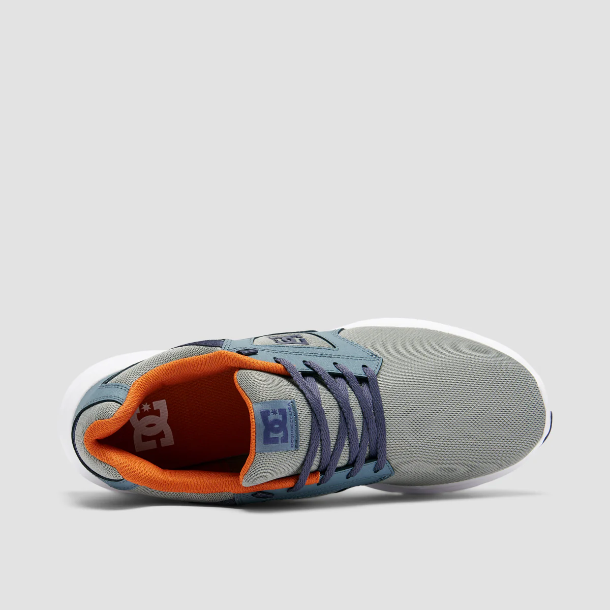 DC Skyline Shoes - Grey/Blue/Grey - Image 4