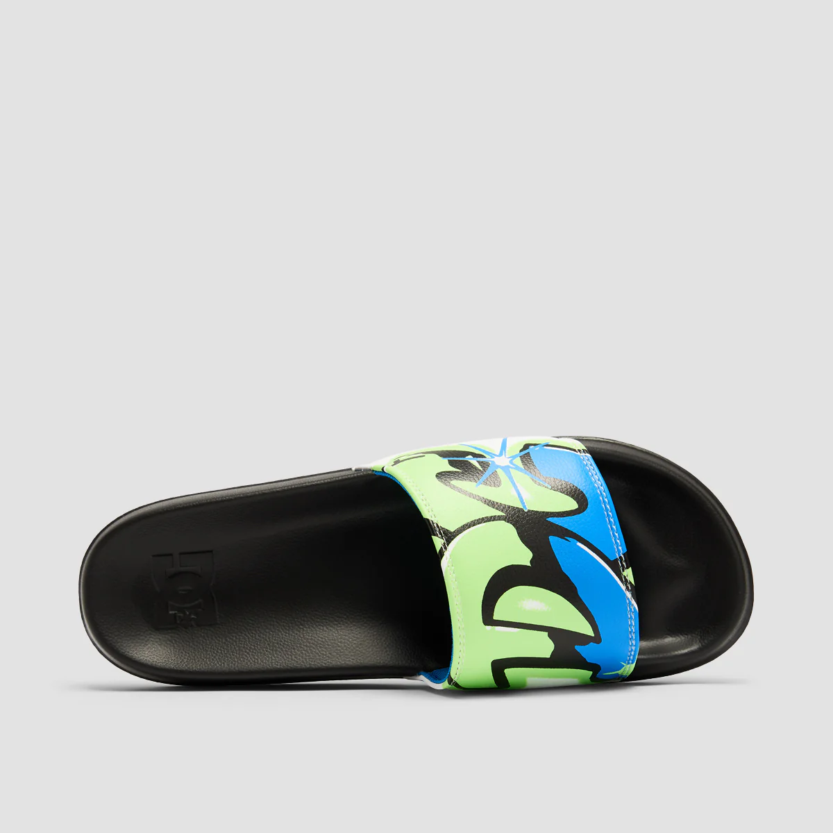 DC Slide Sandals - Black/Stencil - Image 4