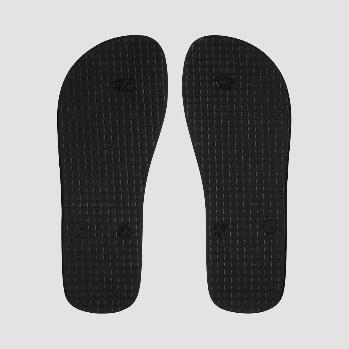 DC Spray Flip Flops Black/Black/White - Image 2